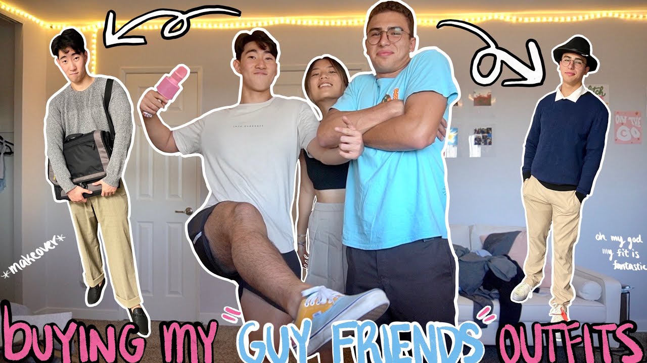 BUYING MY GUY FRIENDS OUTFITS