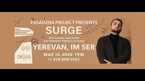 Surge with Janna Hakobyan and Perfect Timing Live ...