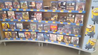 Walmart Entertainment Section Store Tour DVD and Blu-Ray - Newport, Vermont