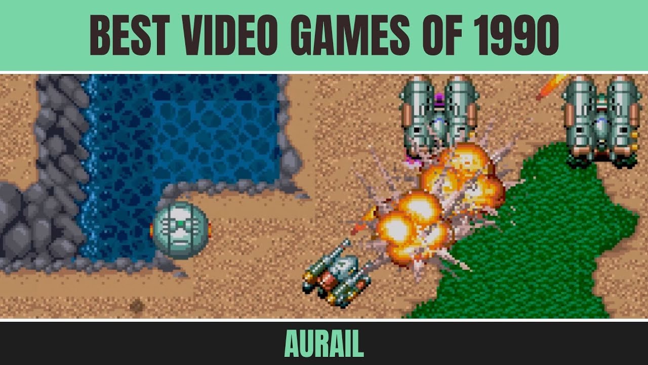 Aurail | Best Video Games of 1990 | Arcade Gameplay & Overview