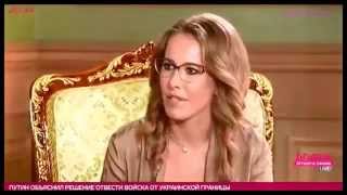 Лукашенко рассказал Собчак о своей жене и \ Лукашенко рассказал Собчак о своей жене и \