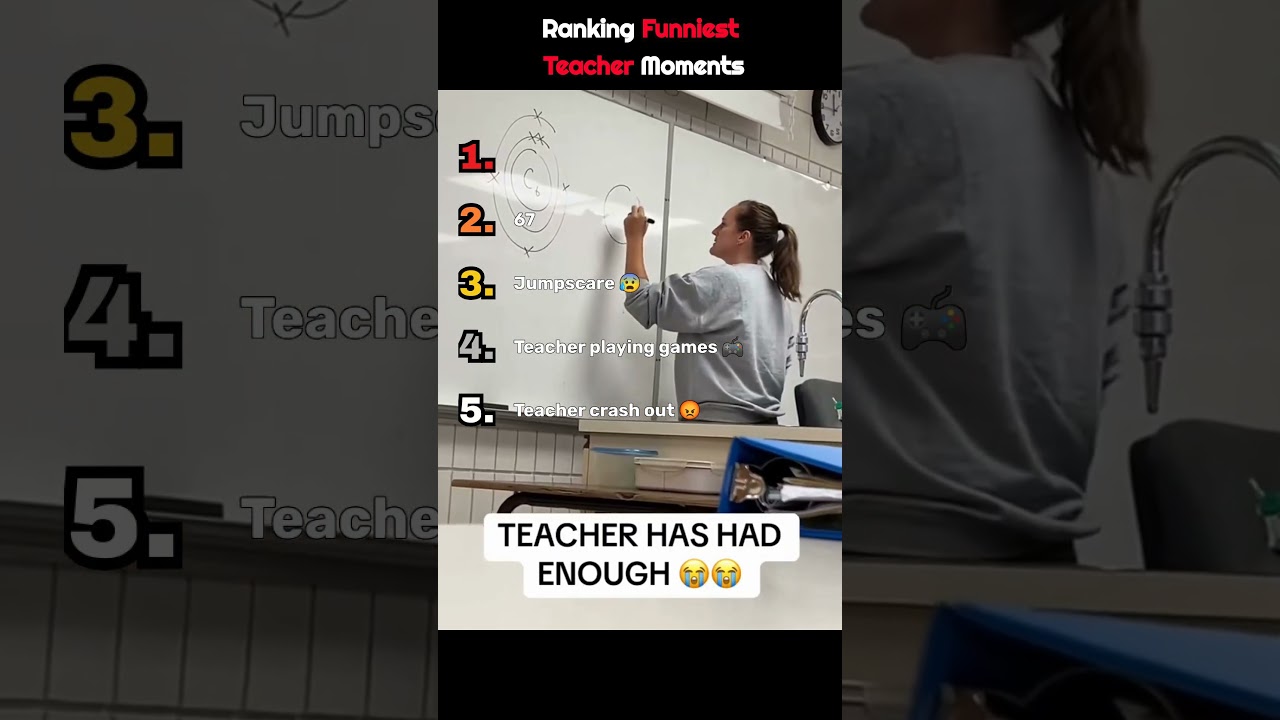 RANKING FUNNY TEACHER MOMENTS 