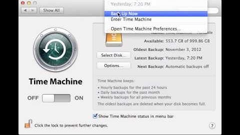 Basic Time Machine Backup Final