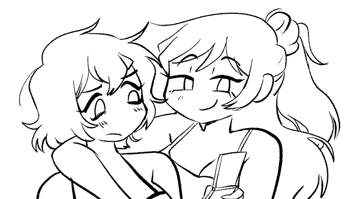 Jecka and Ari Kiss | Class of 09 animatic thingy.