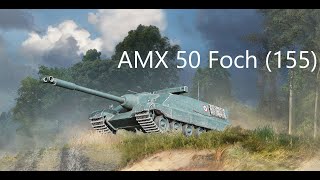 #333 AMX 50 Foch (155) TD 12.0k combined damage ウェストフィールド 【wot console ps5】