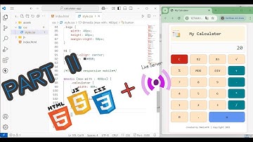 PEMBAHASAN LENGKAP UKK PAKET 1 - RPL APLIKASI KALKULATOR  HTML CSS JAVASCRIPT DAN VS CODE PART-2