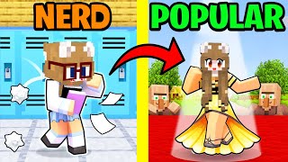From NERD to POPULAR Minecraft Story (TAGALOG)