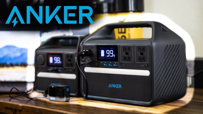 Test Anker 521 : une batterie externe avec prise 220V, allume