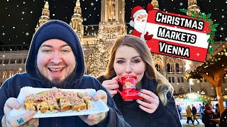 Vienna CHRISTMAS Markets! 🇦🇹 - Most BEAUTIFUL Christmas Markets in Europe?