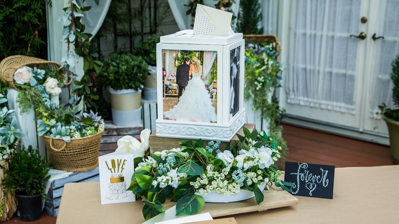 DIY Wedding Card Photo Box - Home & Family - Video
