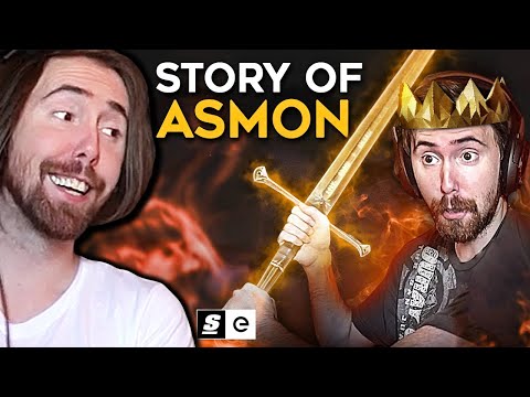 Asmongold reacts to The Story of Asmongold | By theScore esports