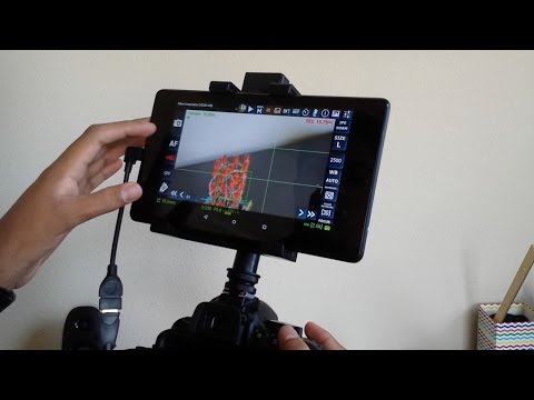 Use An Android Tablet as a Live Monitor for your DSLR Camera