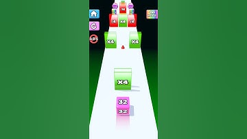 Jelly Run 2048 #trandinggame #cuberun2048