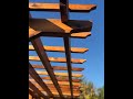 Building a Cedar Pergola