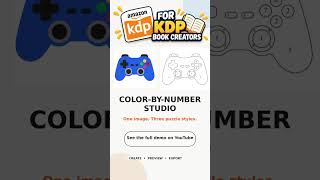 Create Color by Number books Generator for KDP |    #kdp #colorbynumber  #coloringbooks  #amazonkdp