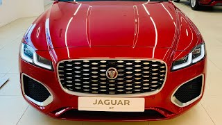 New #Jaguar #XF P300 R-Dynamic SE 2022 Red Color.