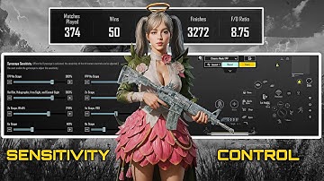 Ultimate Two Finger Sensitivity and Control Code | BGMI 4.0