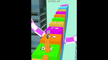 cube surfer game all levels playing | cube surfer level 69 and 70 | cube surfer  walkthrough games