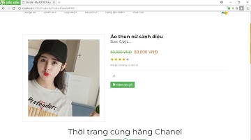 Demo Web bán quần áo asp.net MVC