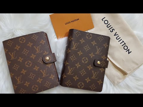 LOUIS VUITTON AGENDA COMPARISON, GM vs. MM vs. PM