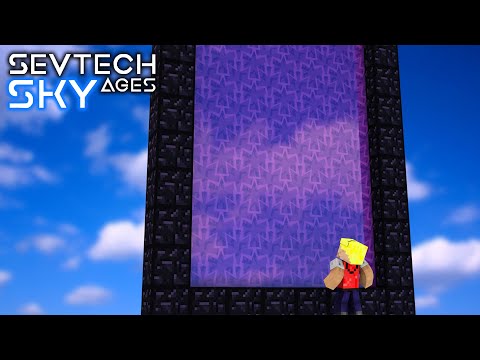 Riesen Nether Portal + Coke Oven! - #30 SevTech Ages SkyBlock