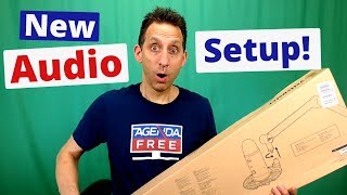 New Agenda-Free TV Audio Setup! - LIVE STREAM (Blue Yeticaster Unboxing)