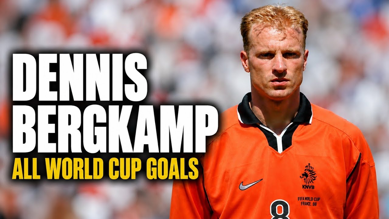 DENNIS BERGKAMP 🇳🇱 – ALL WORLD CUP GOALS (1994-1998) - YouTube