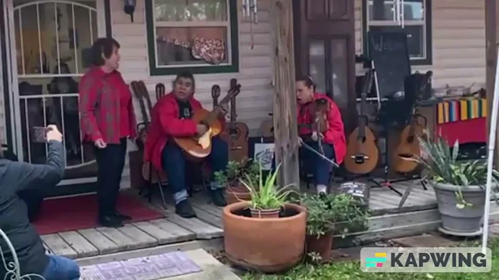 Sylvia Acosta sings with Belen Escobedo & Ramon Gu...