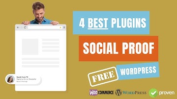 The 4 Best Plugins For Social Proof. Wordpress Websites (Woocommerce Plugins) Free & Paid