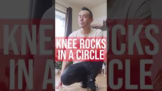 How To Do Knee Rocks In A Circle #shorts