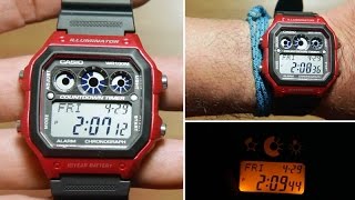 Casio Standard AE-1300WH-4AV *UNBOXING + Light demo(more info visit www.indowatch.co.id Casio Standard AE-1300WH-4AV *UNBOXING + Light demo., 2016-02-25T01:48:46.000Z)