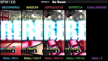 DDR / Go Down - SINGLE (DanceDanceRevolution A3)