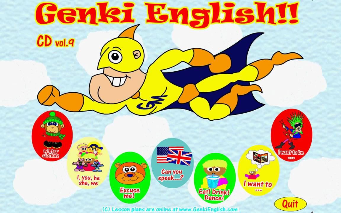 GENKI ENGLISH ゲンキイングリッシュ 英語 英会話教材