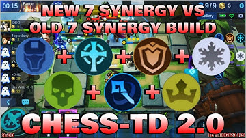 NEW 7 SYNERGY BUILD - CHESS TD 2.0 GAMEPLAY | Mobile Legends Bang Bang