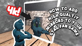 How to Add A High Quality Mirror To Your Gorilla Tag Fan Game! (READ COMMENTS)