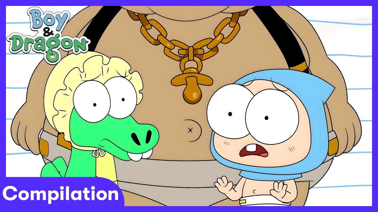Boy & Dragon - Baby Heist Adventure! | WildBrain Anak-Anak | WildBrain Anak-Anak