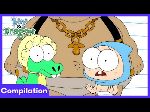 Boy & Dragon - Baby Heist Adventure! | WildBrain Anak-Anak | WildBrain Anak-Anak