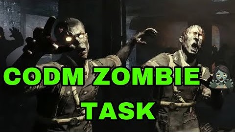 CODM ZOMBIE 🧟‍♀️ CLASSIC, HARDCORE, ENDLESS AND TUTORIAL TASK ( tips Description )