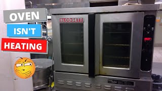 Blodgett Convection Oven is not heating