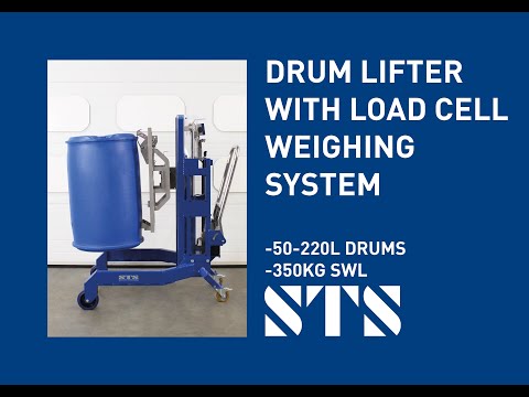 Drum Lifter with Load Cell Weighing System (DTP03-R500-LC)