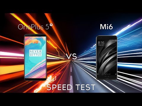 OnePlus 5T vs Xiaomi Mi 6: Speed Test