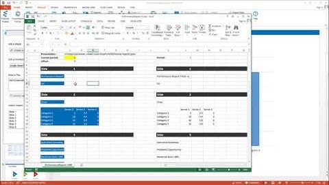 Generate a linked excel sheet to automate your presentation with Engage PowerPoint add-in