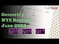 Geometry Concepts Quiz