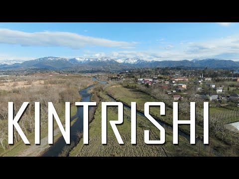 Река Кинтриши с дрона // Kintrishi river by drone // მდინარე კინტრიში დრონიდან