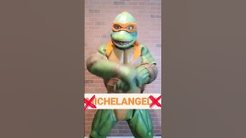 Thumbnail of ICHELANGEL???? YAY OR NAY???  #michelangelo #tmnt #necatmnt #1990s #nyc #name #short #shorts #funny