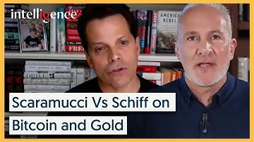 Scaramucci Vs Schiff on Bitcoin and Gold [2021] | Intelligence Squared