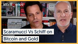 Scaramucci Vs Schiff on Bitcoin and Gold [2021] | Intelligence Squared