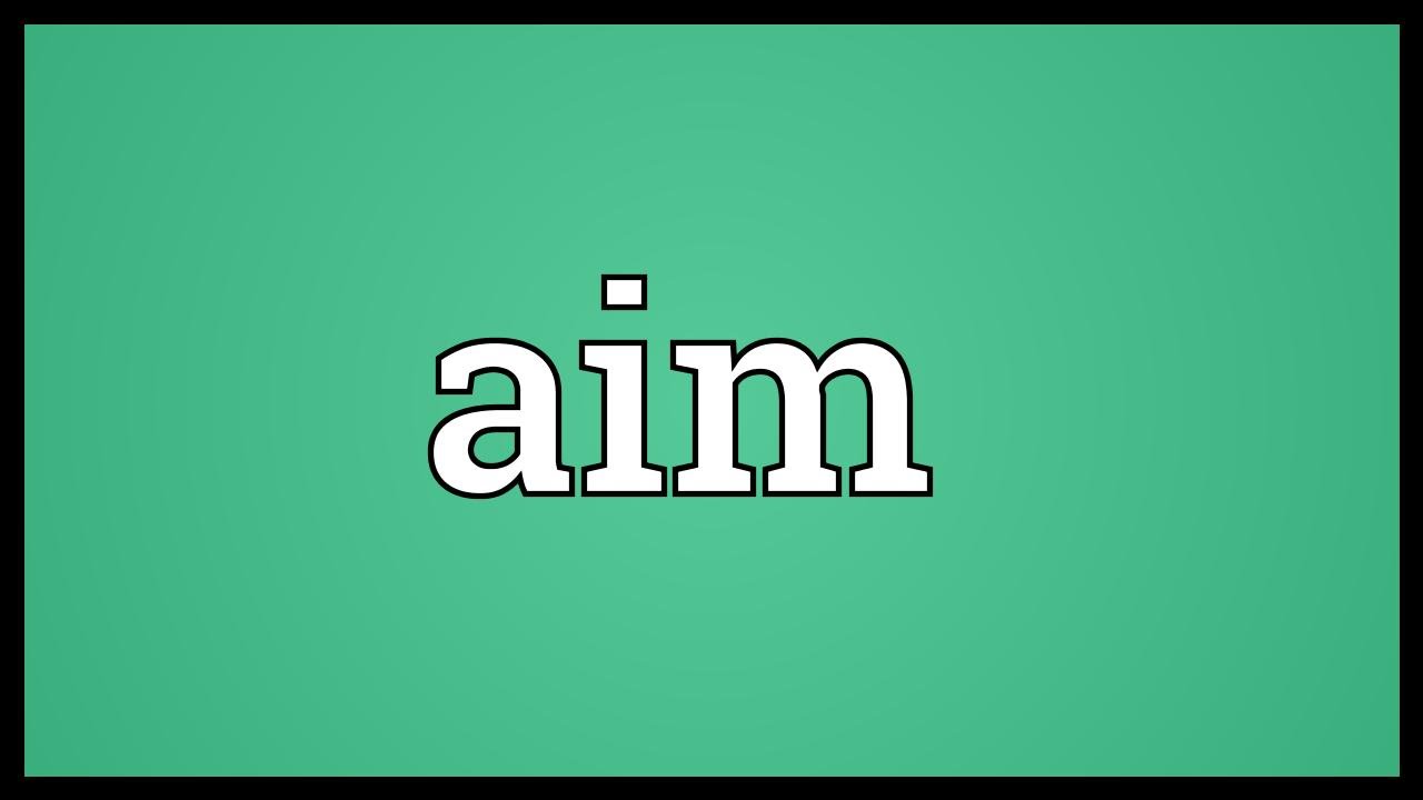 aim definition 1960s
