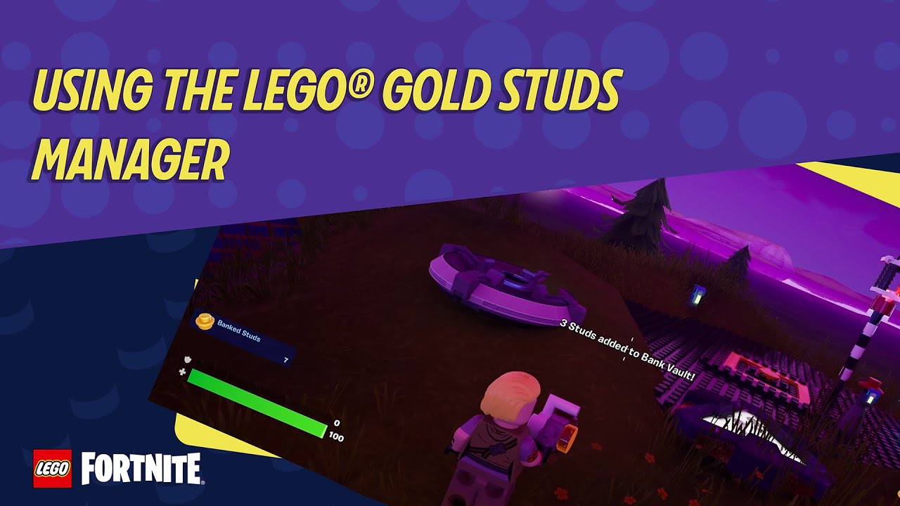 Using the LEGO® Gold Studs Manager