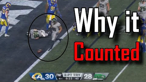 Why that 2 Point play was allowed to count | Los Angeles Rams Vs Seattle Seahawks